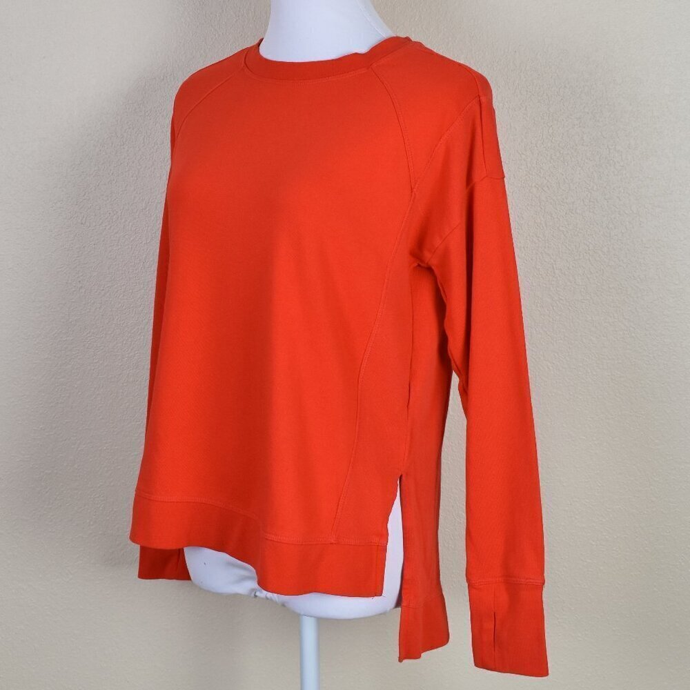 Sweaty Betty After Class Sweatshirt Orange XXS - Picture 2 of 7